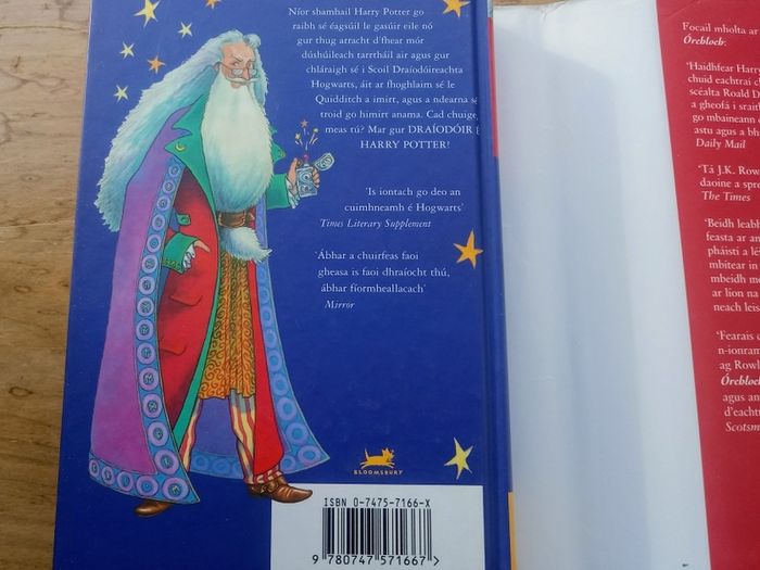 Rare Harry Potter and the Philosopher's Stone Irish 1st Edition
