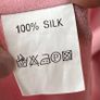 Vintage IMMAGINI 100% Pure Silk Pink Kimono Robe Made in Italy Wrap Image 6