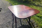 antique table drop leaf mahogany