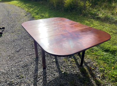 antique table drop leaf mahogany