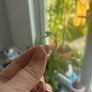 White gold beautiful ring Size N Image 3