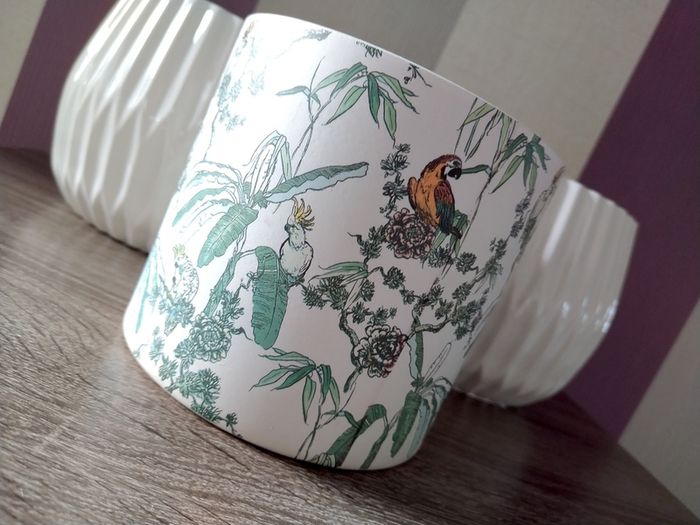 Set of x3 Ceramic Indoor Plant Pots