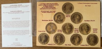 Vintage Antique Collectors Italian Wooden Postcard