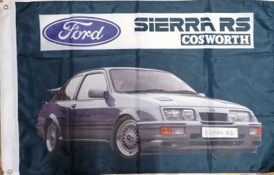 Ford Sierra RS Cosworth Grey/Blue flag