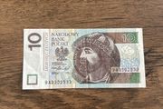 Poland 10 Zlotych Banknote  2016 Issue  Narodowy Bank Polski  Eagle Emblem