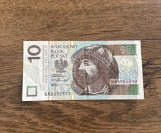 Poland 10 Zlotych Banknote  2016 Issue  Narodowy Bank Polski  Eagle Emblem