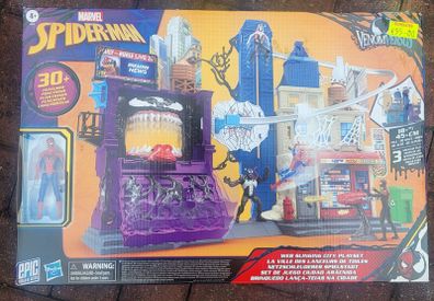 Marvel Spider-Man "Venom Versus" Web Slinging City Playset