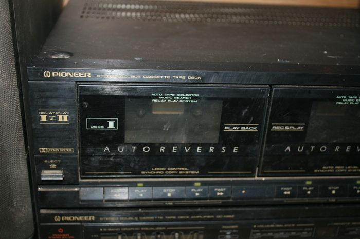 Pioneer Dc-x88z Amplituner And Sharp Speakers (works)