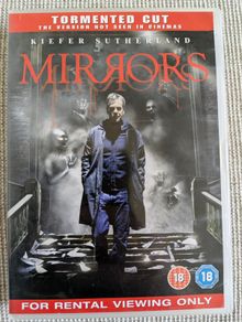 Mirrors Tormented Cut DVD - Kiefer Sutherland Horror - Uncut Version