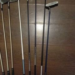Golf Bag with Used Clubs