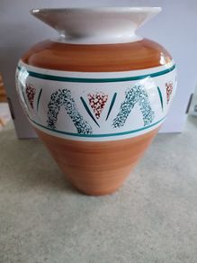 Avoca Hand Painted Vase.