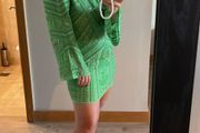 zara sequin dress