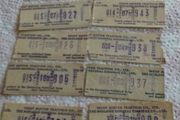 Used 1970s Trent Traction Co Bus Tickets( FREEPOST  )