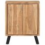Sideboard 60x36x76 cm Solid Acacia Wood with Live Edges Image 4