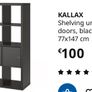 IKEA Kallax 8 cube shelves with four drawers Image 2