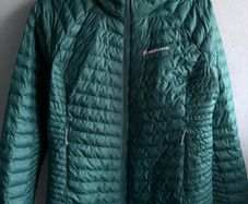 Montane Womens Hooded Puffer Full Zip Pertex Primaloft Jacket UK14