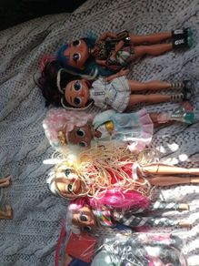omg bundle of dolls and accessories