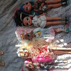 omg bundle of dolls and accessories