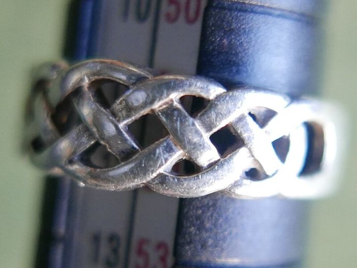Sterling Silver 925 Celtic Knot Ring size L