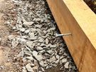 Retaining Wall from Garden Sleepers Image 5