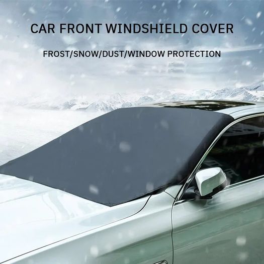 Snow Block Frost Block Anti Frost Sun Block Car Front Windshield Cover Half Car Cover Car Cover Protective Cover