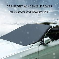 Snow Block Frost Block Anti Frost Sun Block Car Front Windshield Cover Half Car Cover Car Cover Protective Cover