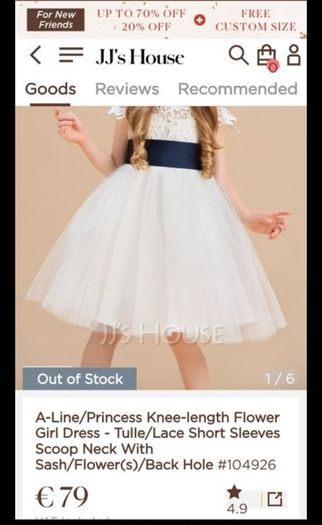 BRAND NEW  dress (flower girl )