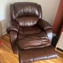 leather armchair brown Image 2