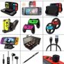Accessory Bundle Kit designed for Nintendo switch Accessories Geeks and Oled console users Case and Screen protector, Joycon grips and Wheels (FREE POSTAGE) Image 2