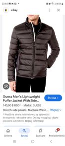 Guess Puffer Mens Jacket