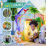 Jungle Adventure Kids Tent with Jungle Call Button, Tent for Kids, Safari Animals, Kids Play Tent, Pop Up Tents for Kids, Play Tents, Play House, Kids Tent Indoor & Outdoor, Animal Toys for Kids (FREE POSTAGE) Image 5