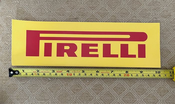 Official Pirelli F1 Tyres Sticker