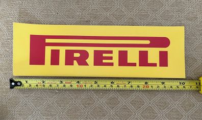 Official Pirelli F1 Tyres Sticker