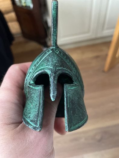 Steel Helmet Ornament.