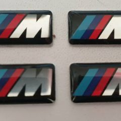 BMW M wheel alloy badge sticker x5