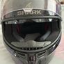 Shark ladies helmet 3 Mayfer Black Violet Glitter Image 2