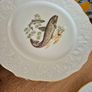 Vintage Bernadotte Thun Fish Plate Set 8 Plates Image 5
