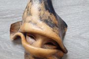 Vintage Rare Find Decorative Leather Mask.