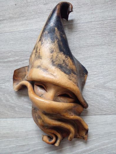 Vintage Rare Find Decorative Leather Mask.