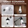 3mp Panoramic Wifi Ip Camera E27 Light Bulb Calving Hd Wireless Security Camera Image 10