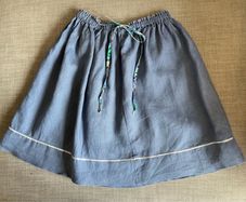 Blue Skirt
