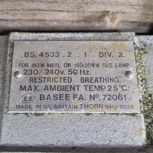 Bulkhead Light Single KAS1292