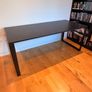 Home Desk 80x180cm, Chair and Monitor Image 2
