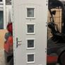 Anthracite on white Composite Door Image 2