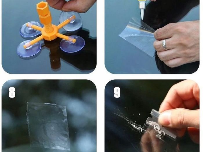 Windshield repair kit / Car Windscreen repair kit