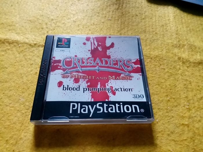 Crusaders of might and magic Blood pumping action PlayStation 1 Ps1 PlayStation 2 ps2 games Original