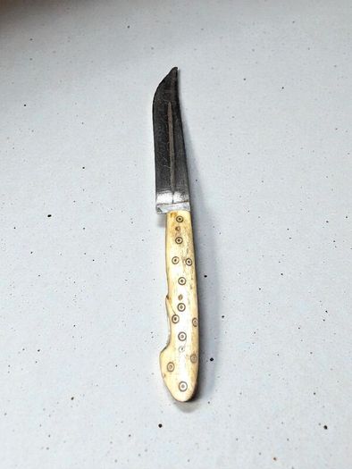 Bone handle Cretan knife