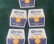 corona beer mats