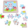My First Puzzles - Pack of 2 Wooden Jigsaw Puzzles - Toddler Toys - Age 18 Months + Image 3