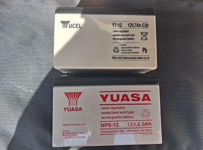 12v 7ah - 12v 6ah Oto